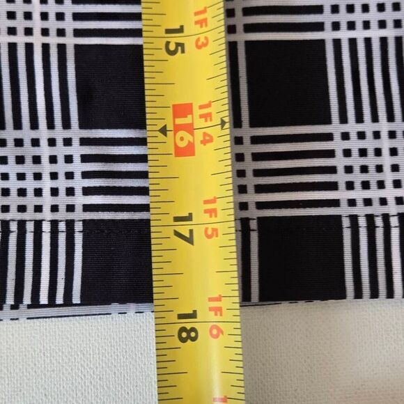 EP Pro New York Women's Geometric Mini Golf Skort White Black Size Medium - Picture 9 of 10